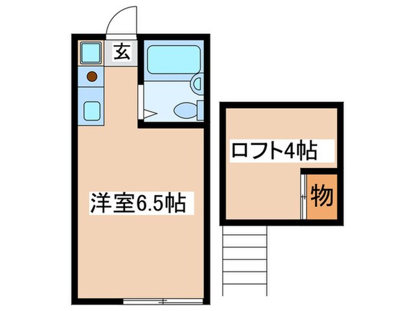 サットン境の物件間取画像